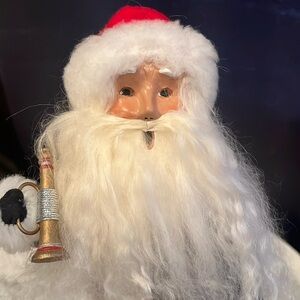 Byers Choice patriotic Santa caroler